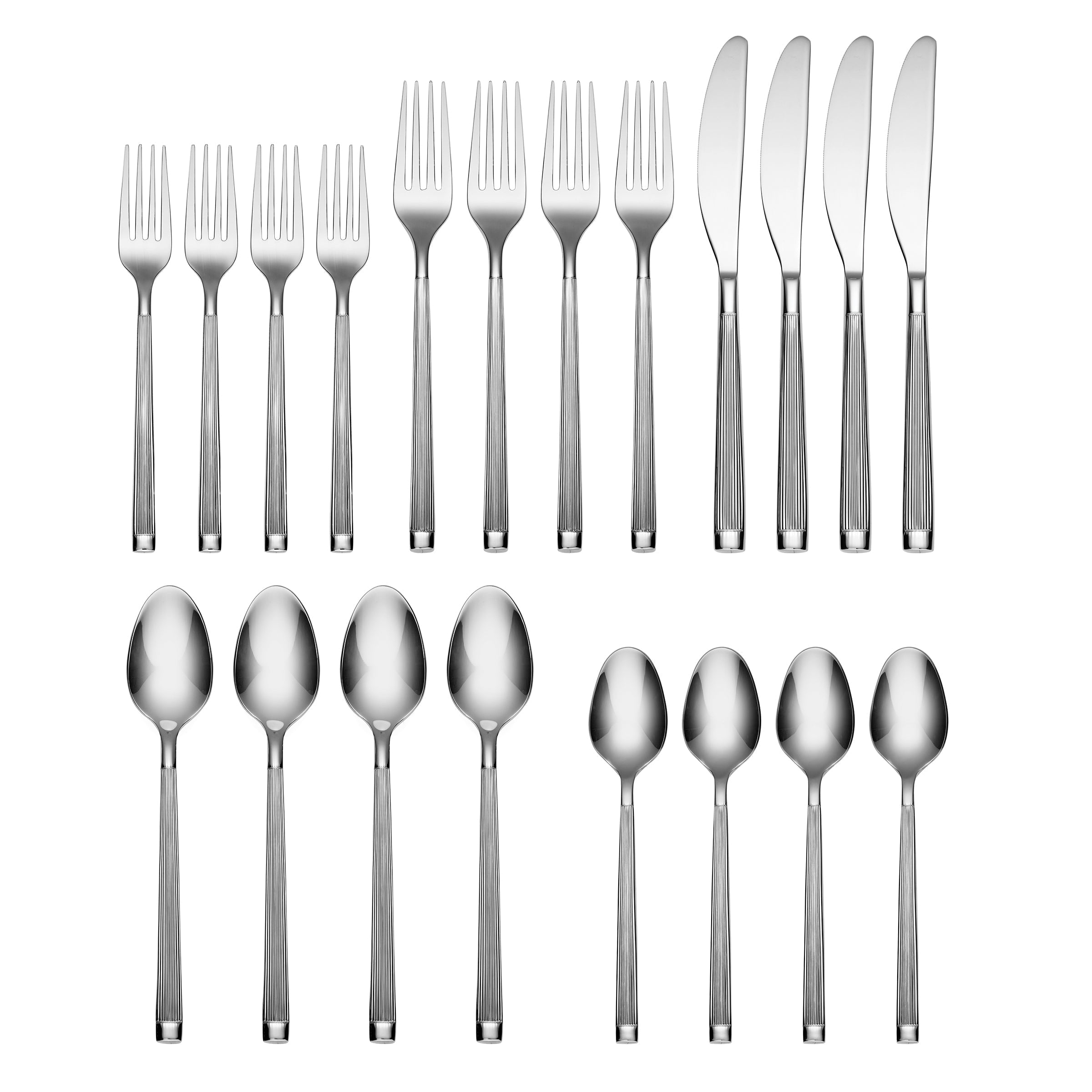 Zaylen Mirror 20 Piece Flatware Set