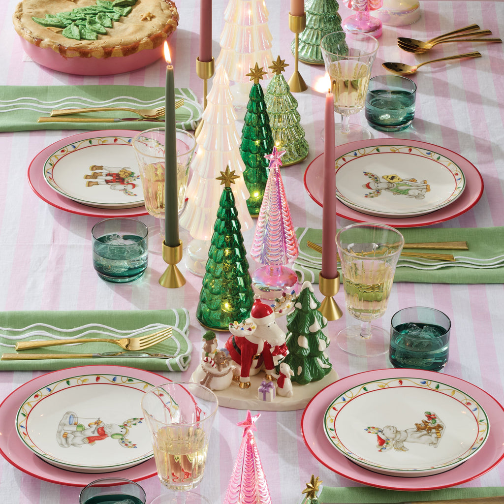 Tuscany Classics Stackable Green Short Glasses - Set Of 4