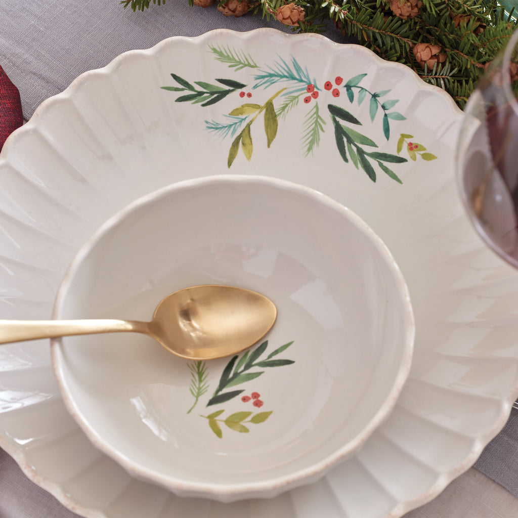 French Perle Berry All-Purpose Bowls - Set of 4