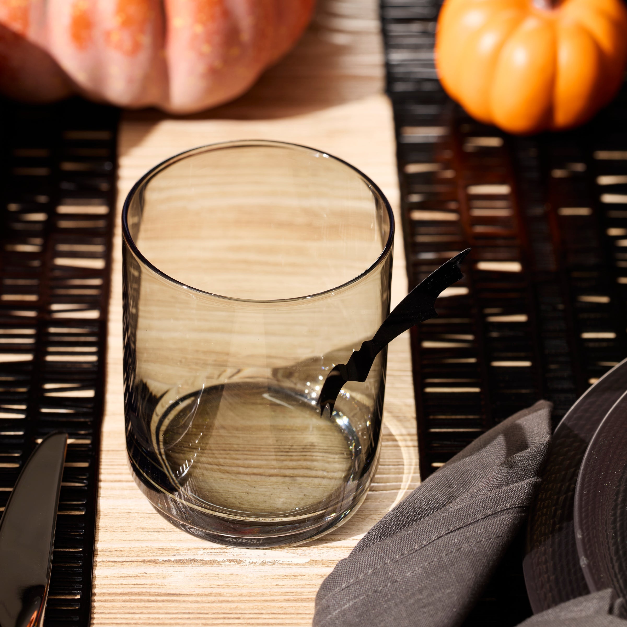 Tuscany Classics Stackable Smoke Tall Glasses - Set Of 4