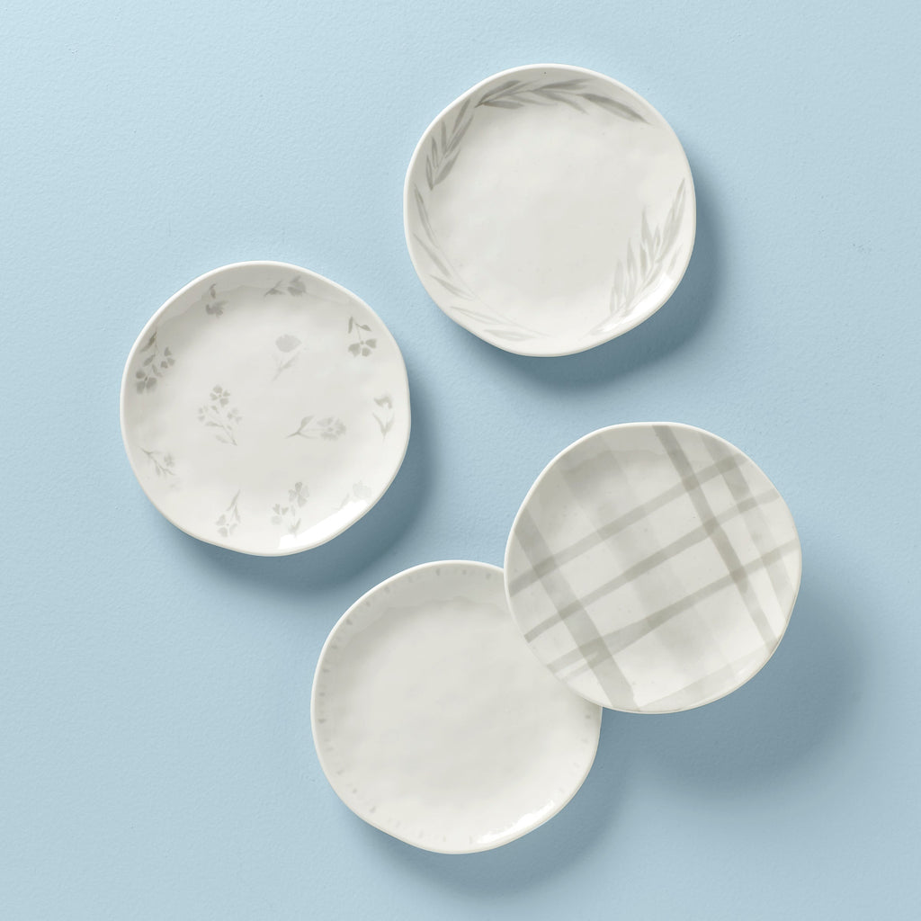 Oyster Bay Assorted Tidbit Plates - Set of 4