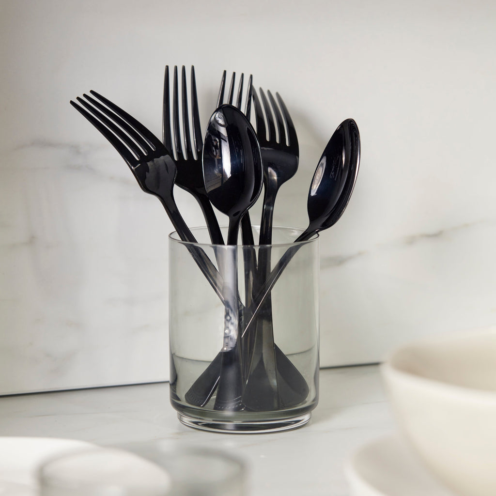 Tuscany Classics Stackable Smoke Tall Glasses - Set Of 4