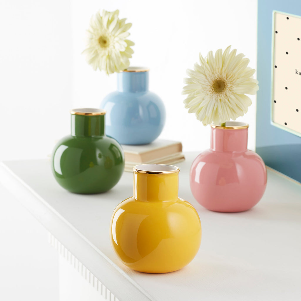Make It Pop Small Vase Yellow