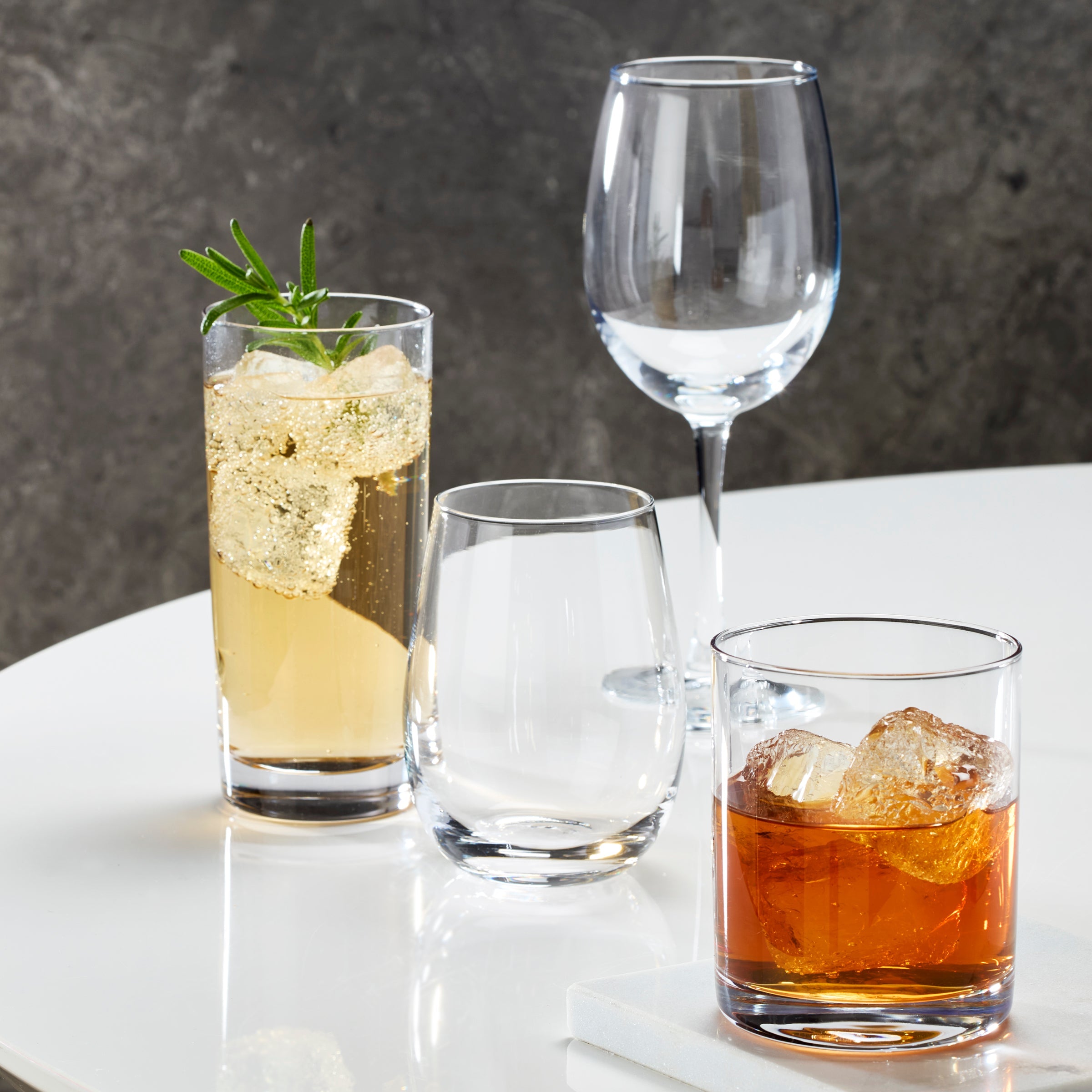 5 O'Clock All-Purpose Wine Glasses - Set Of 4