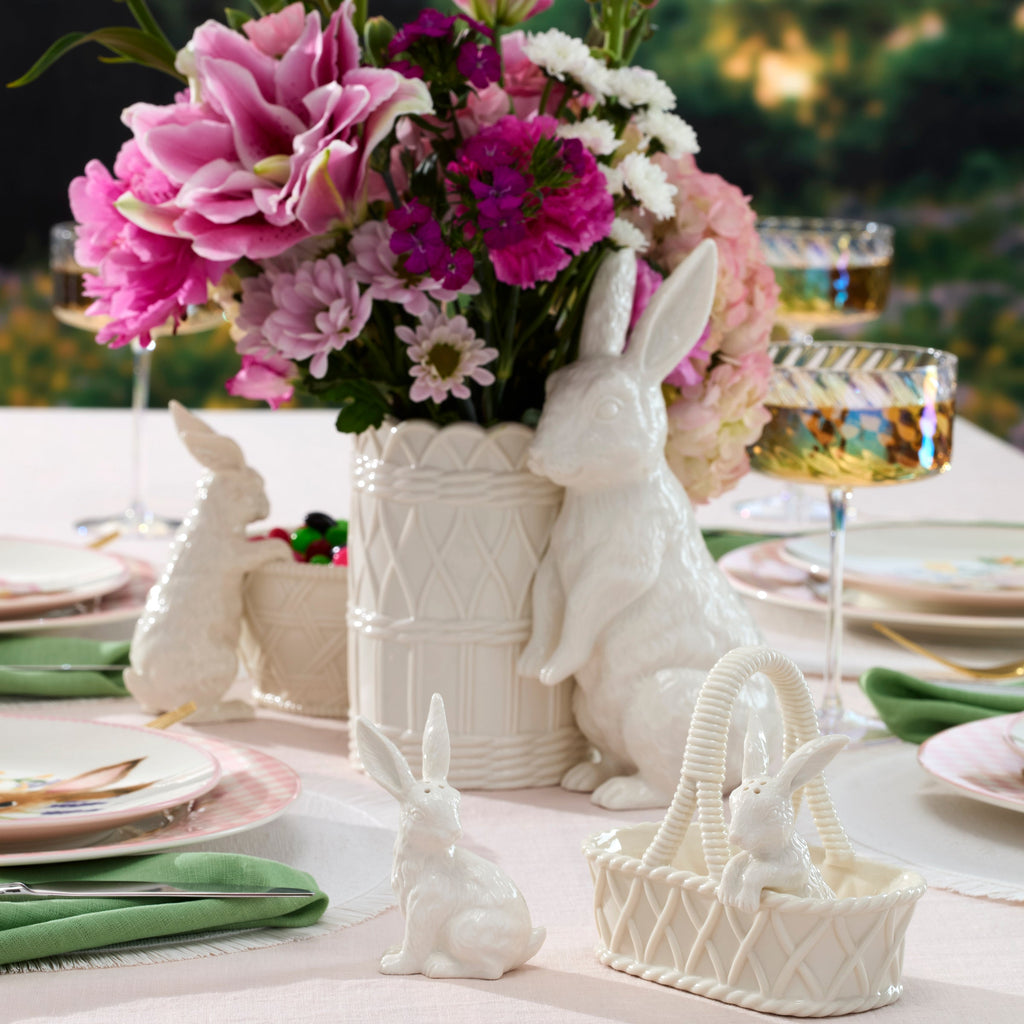 Wicker Creek Bunny Vase