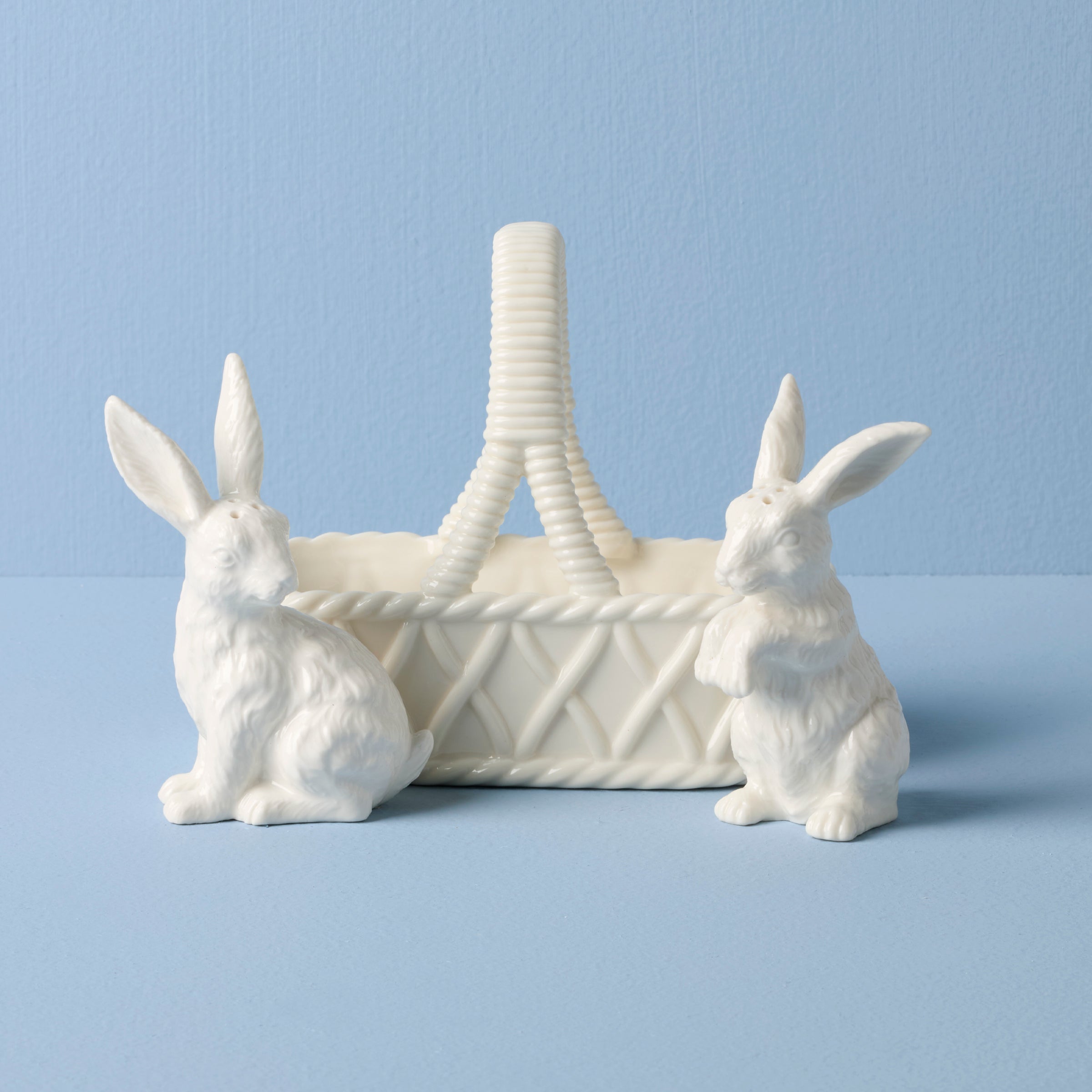 Wicker Creek Bunny Salt & Pepper Set