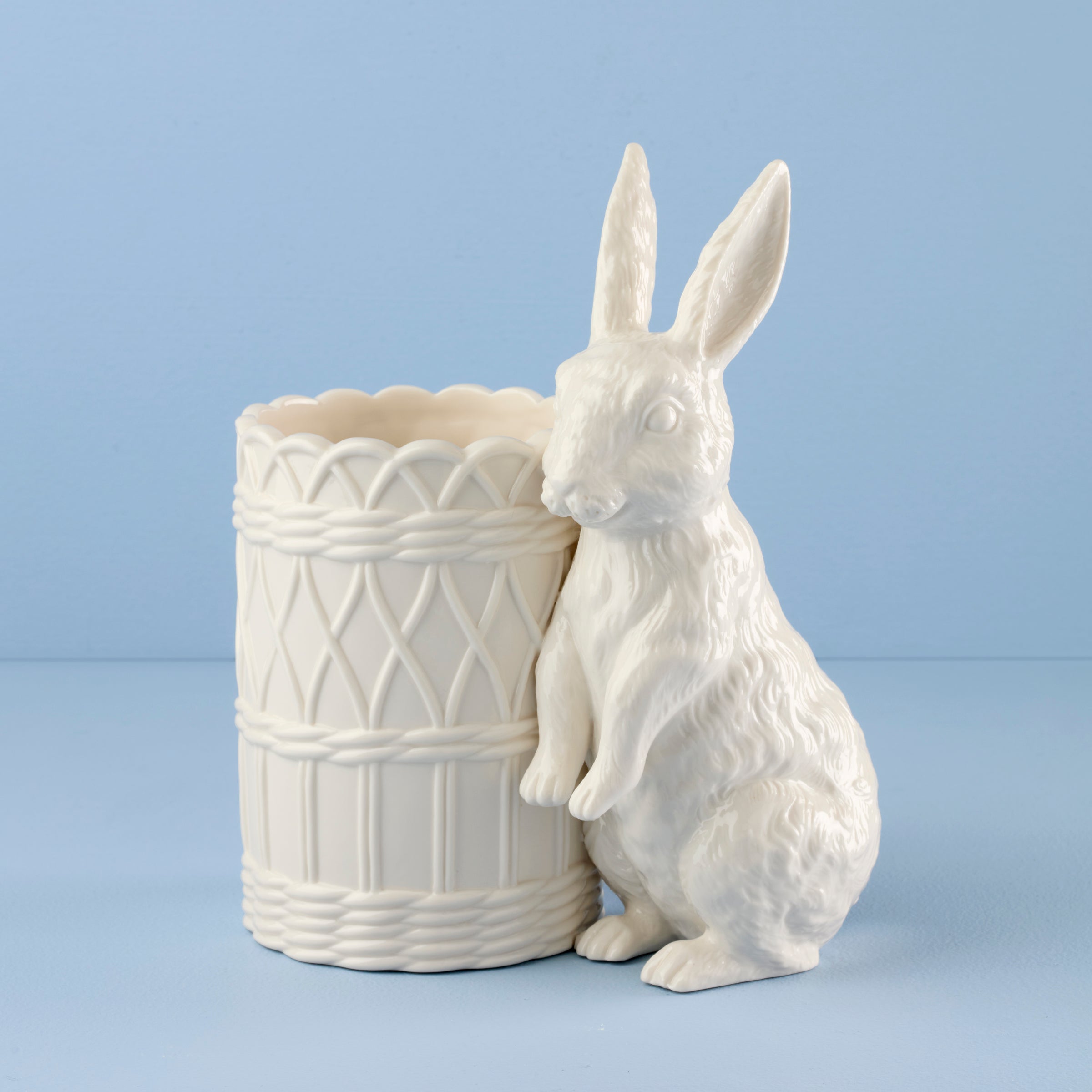 Wicker Creek Bunny Vase