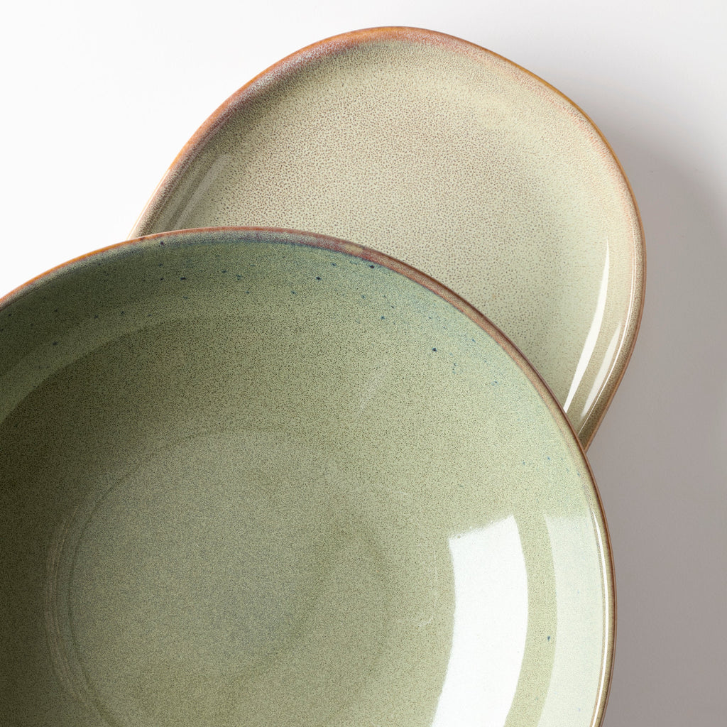 Organic Shades Green 2-Piece Serving Set