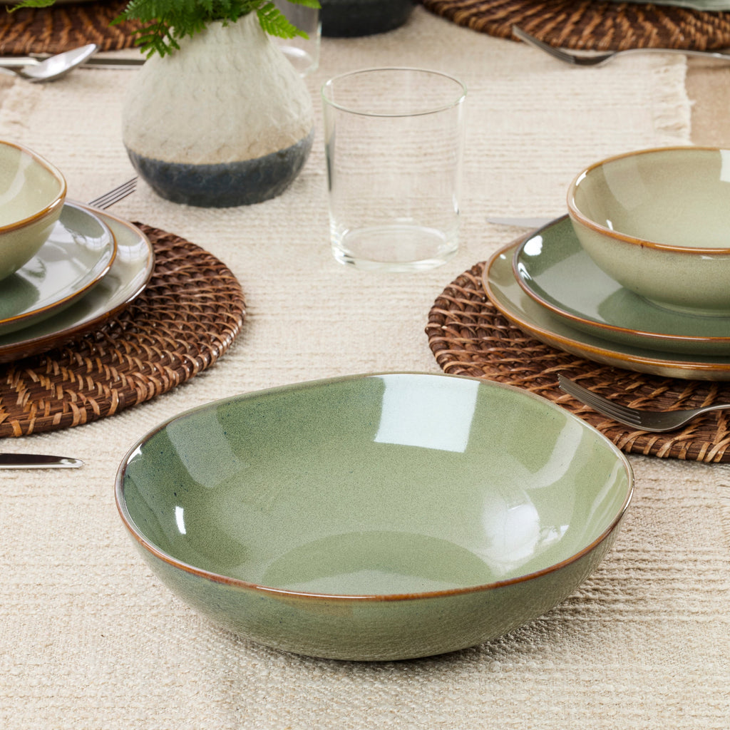 Organic Shades Green 2-Piece Serving Set