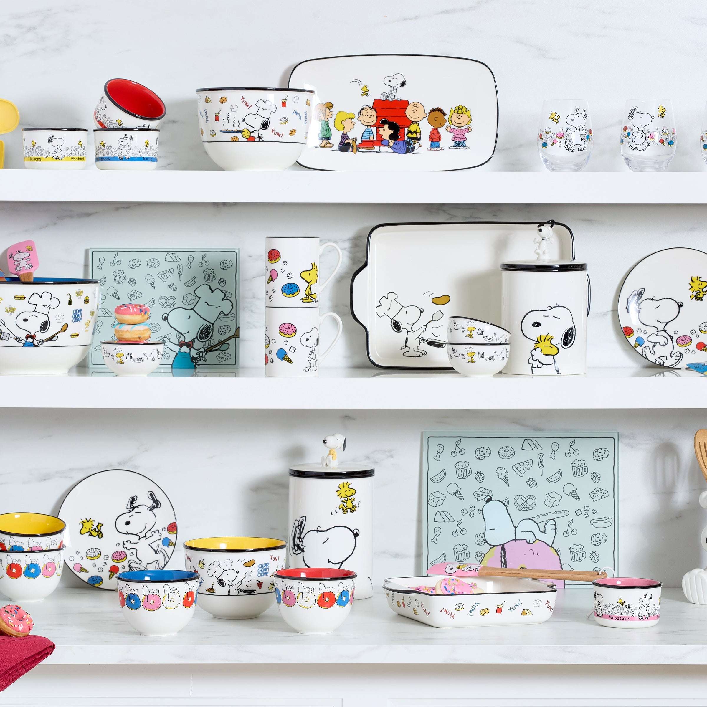 Chef Snoopy Large Prep Board