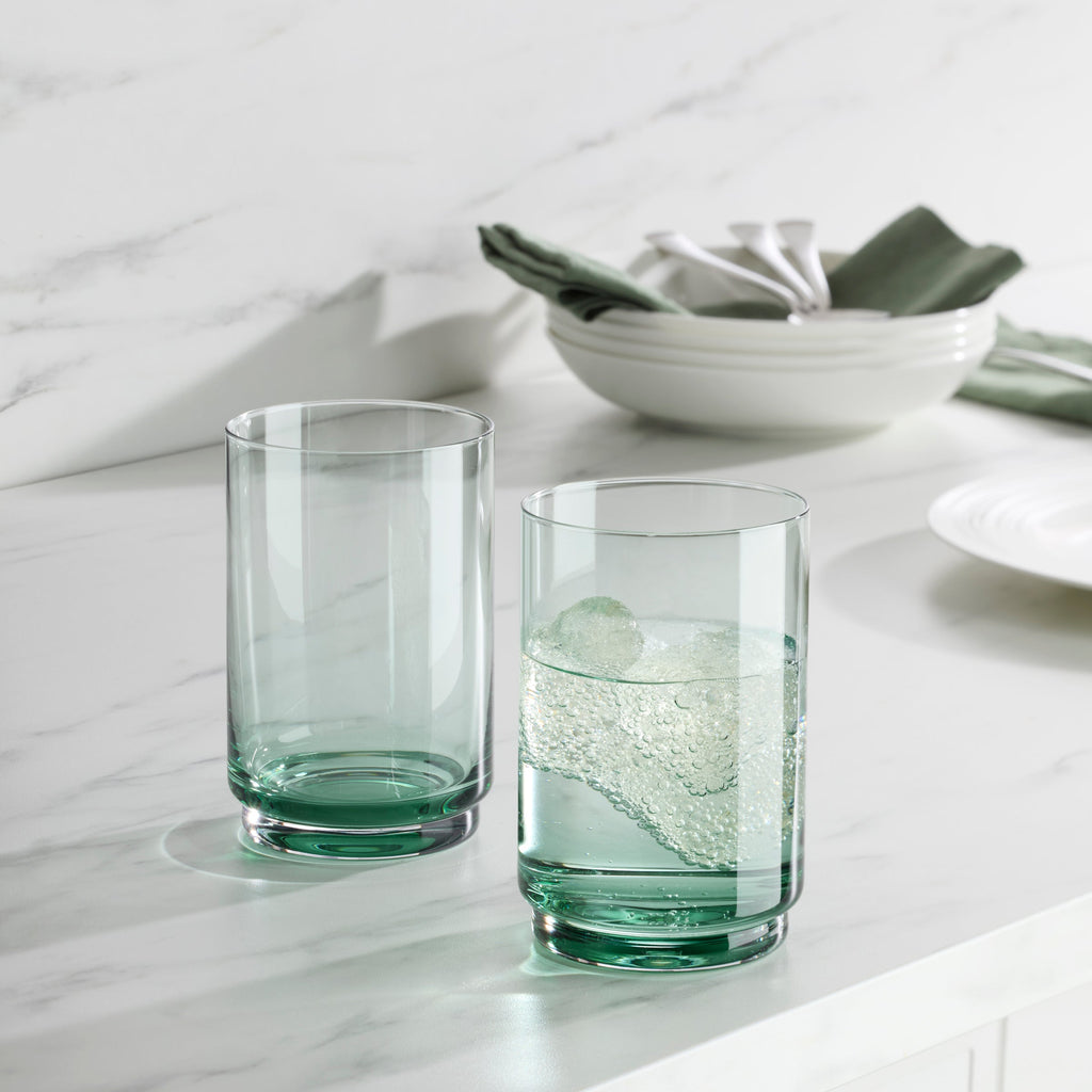 Tuscany Stackable Green Coolers - Set Of 4