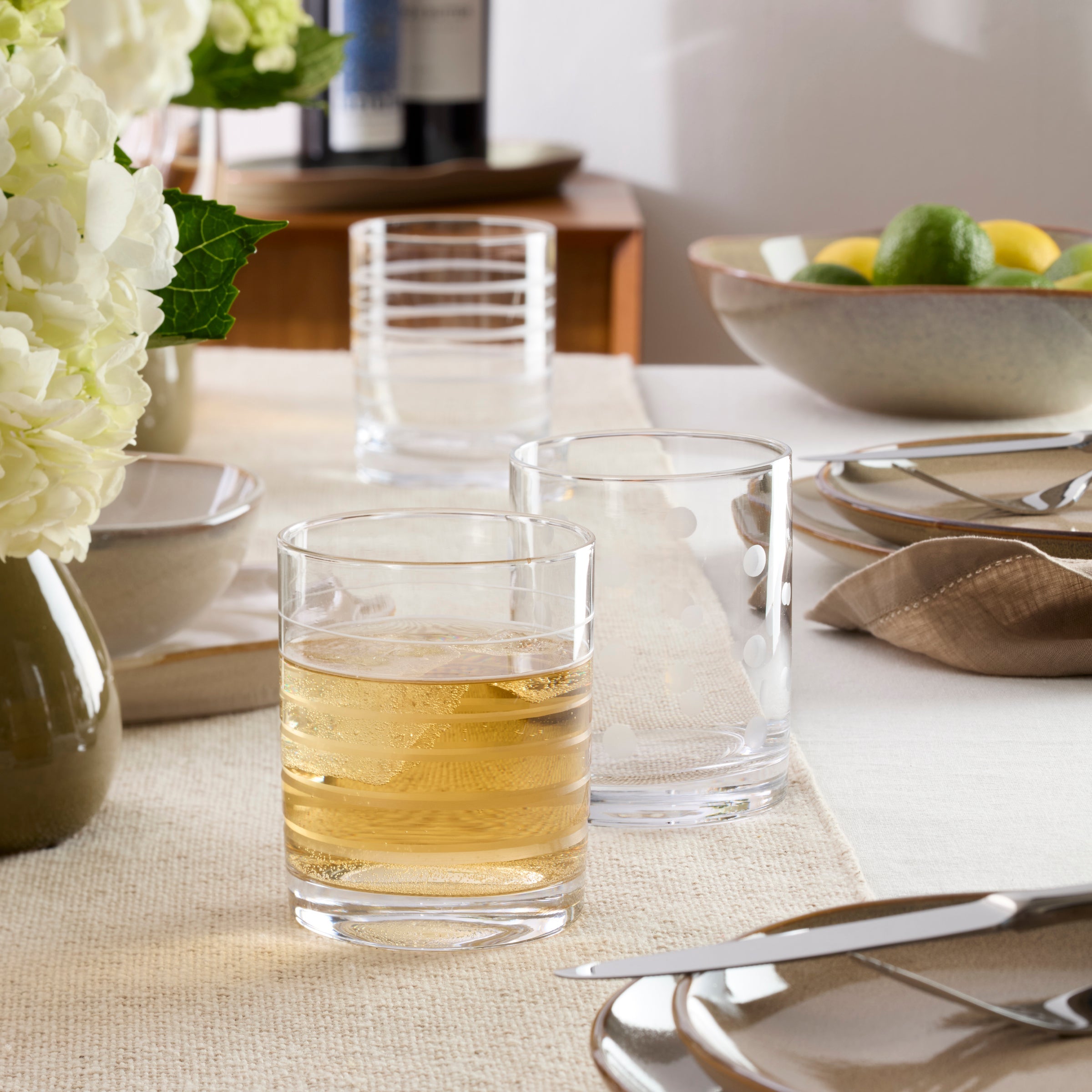 Mingle Double Old Fashion Glasses - Set Of 4