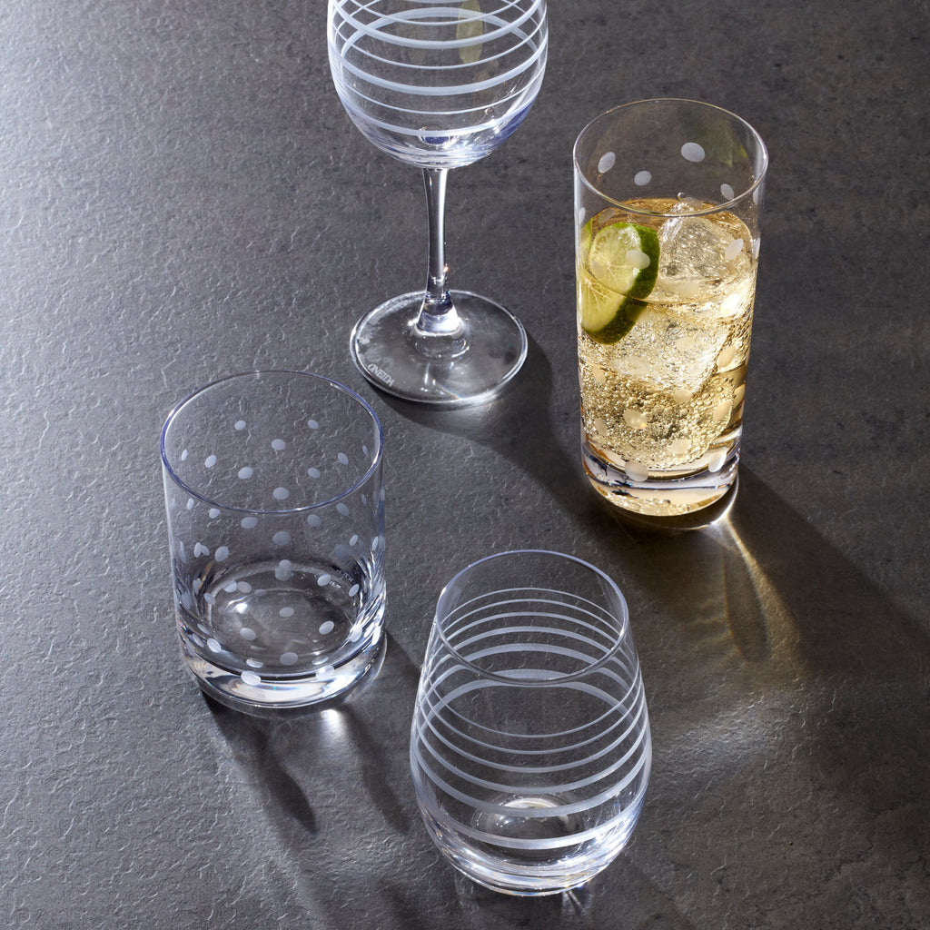 Mingle Double Old Fashion Glasses - Set Of 4