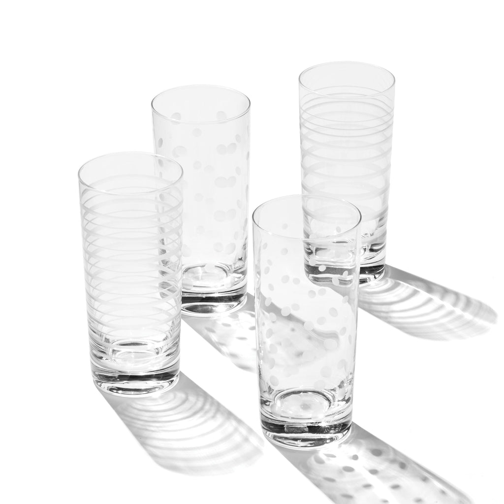 Mingle Highball Glasses - Set Of 4