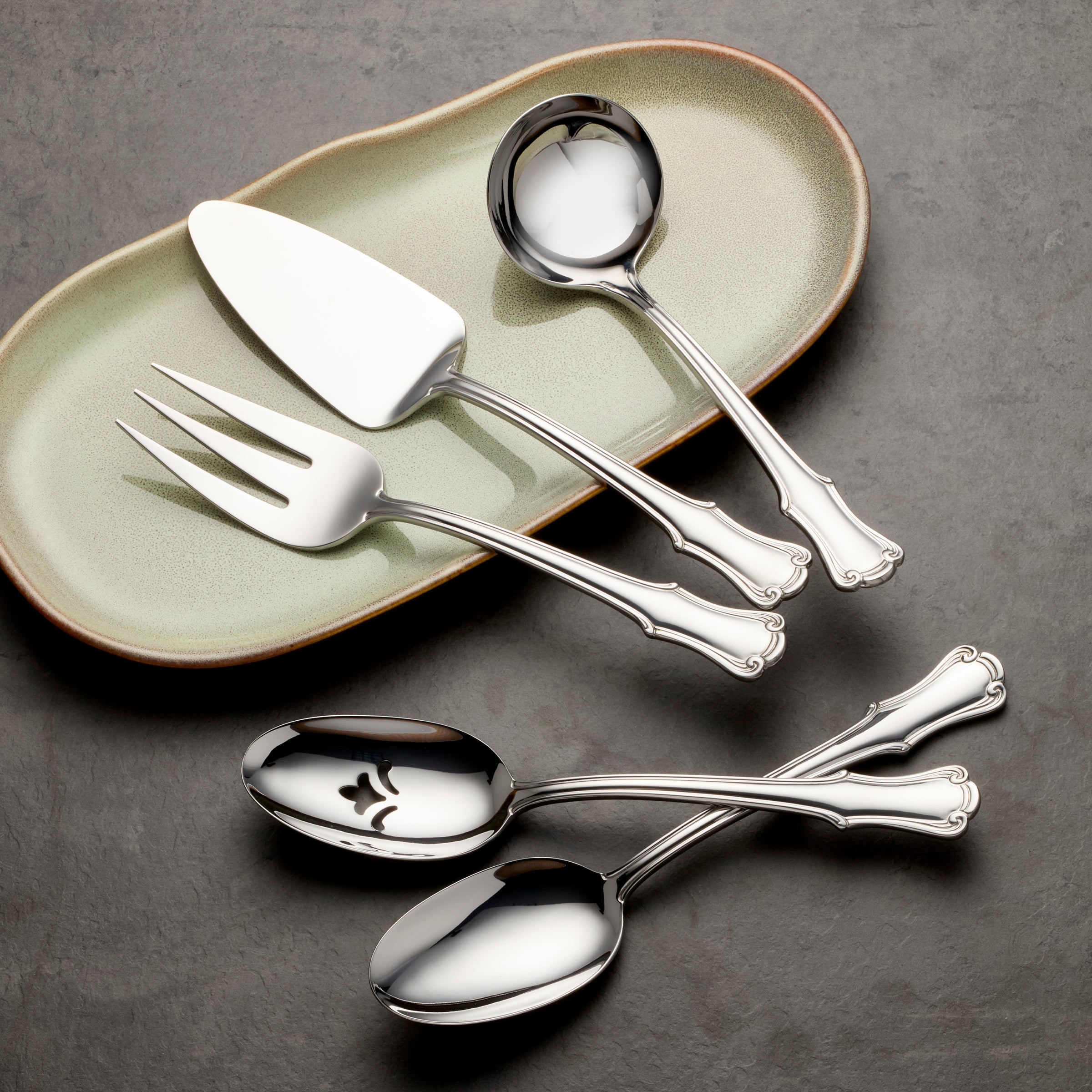 James Street Mirror 5 Piece Hostess Set