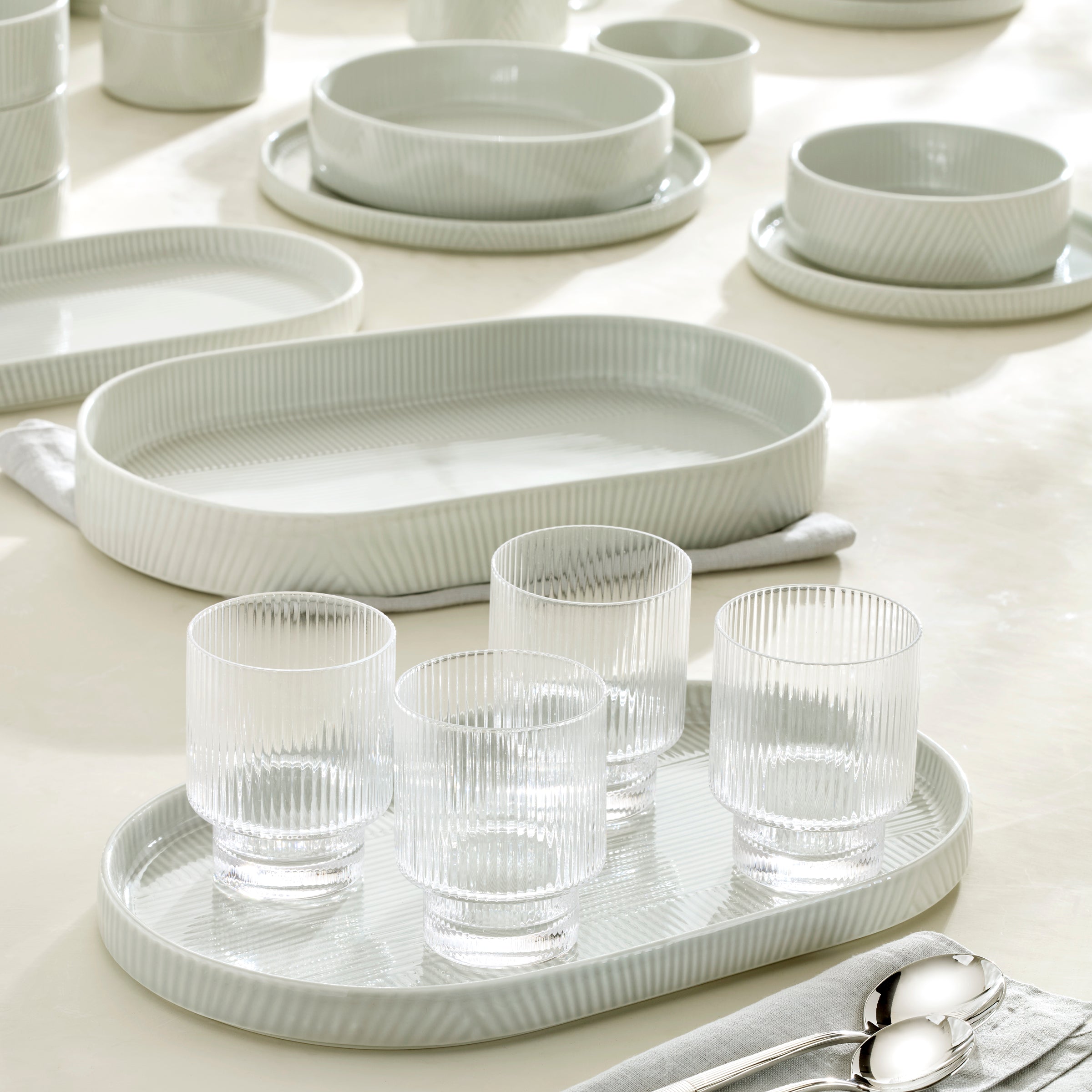 Modulus Vapor 2-Piece Serving Set