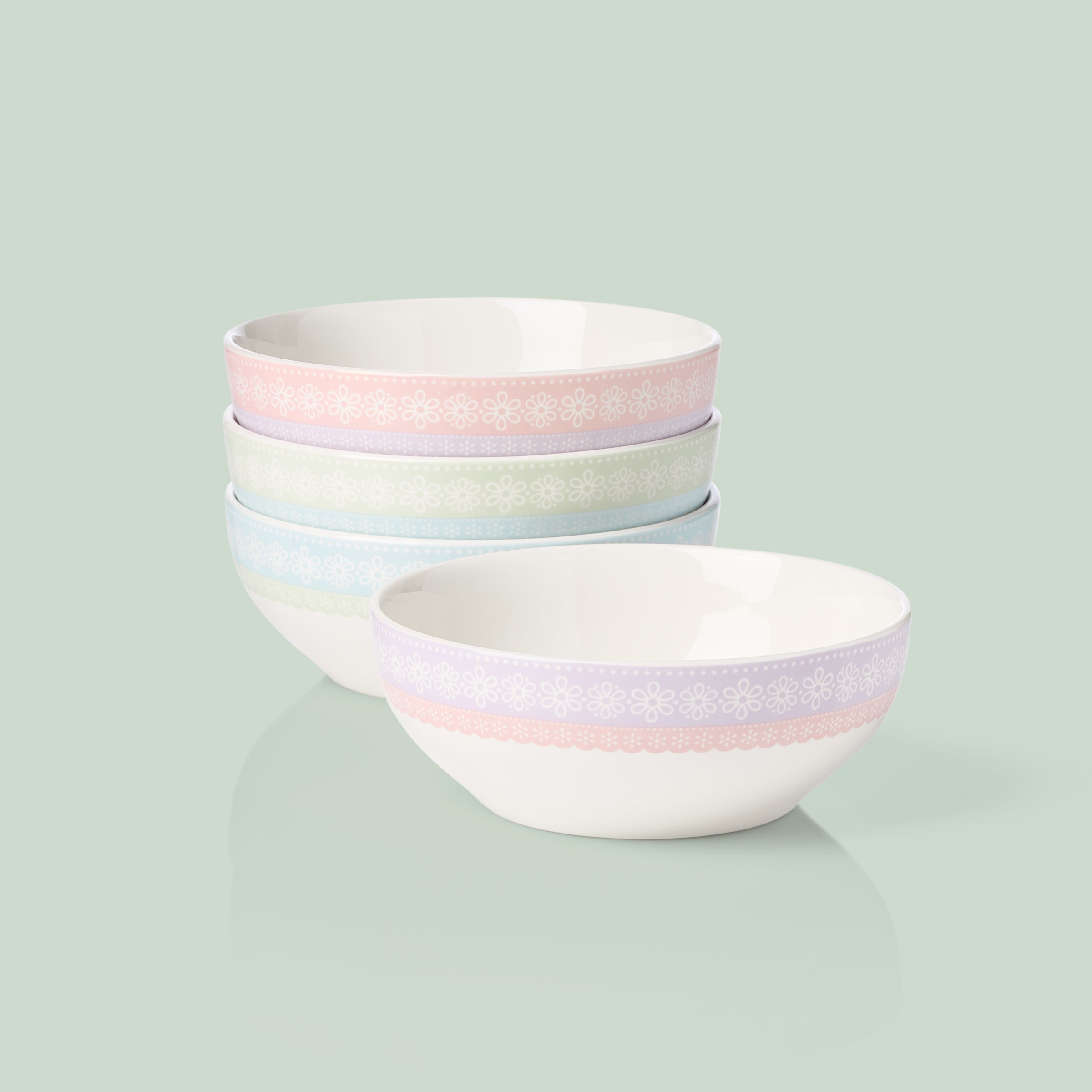 Bunny Hop All-Purpose Bowls - Set of 4