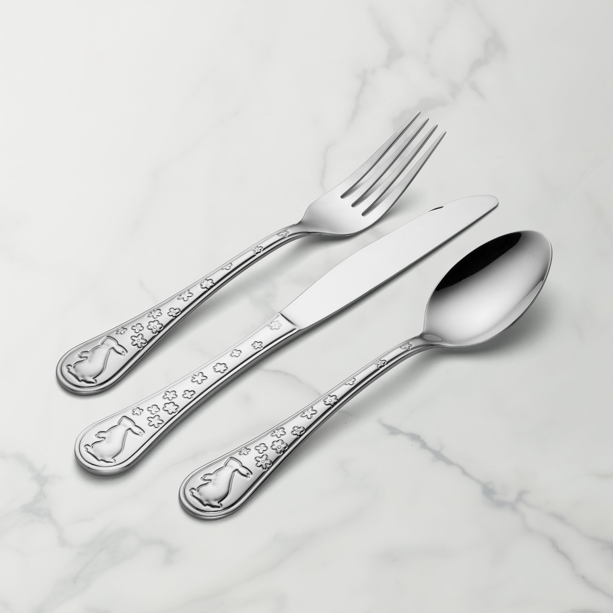 Bunny Hop 12 Piece Flatware Set