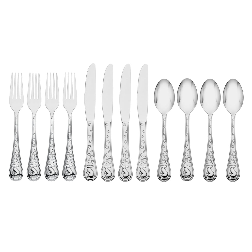 Bunny Hop 12 Piece Flatware Set
