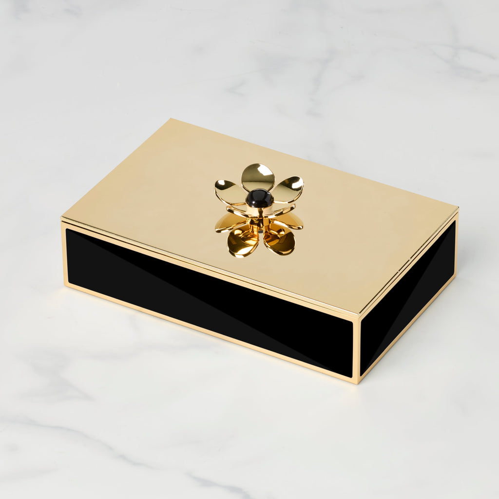 Make It Pop Large Floral Box - Black