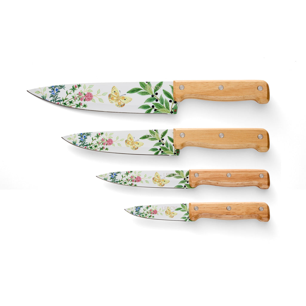 Butterfly Meadow Herbs 4 Piece Cutlery Set