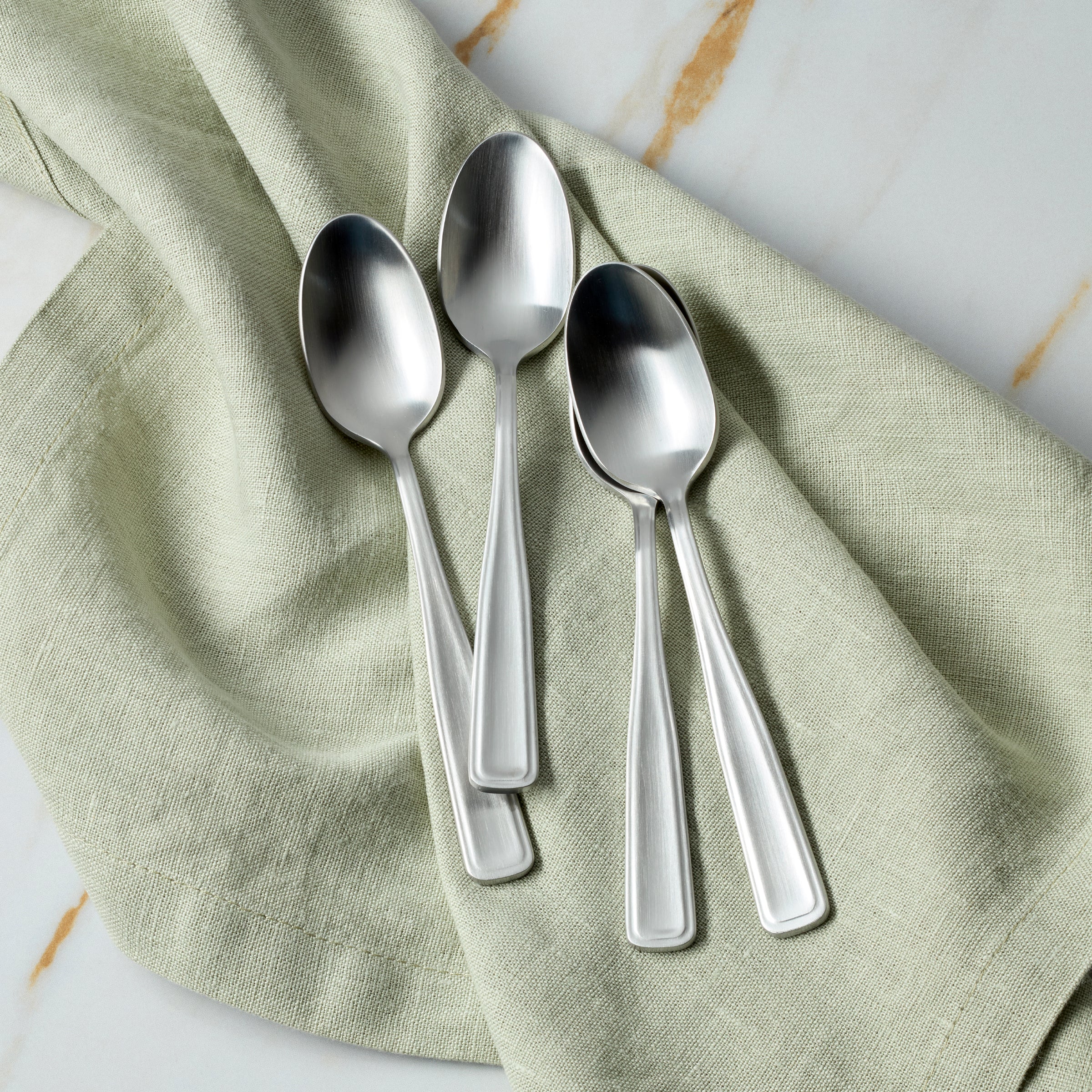 Reid Satin Teaspoon - Set of 4