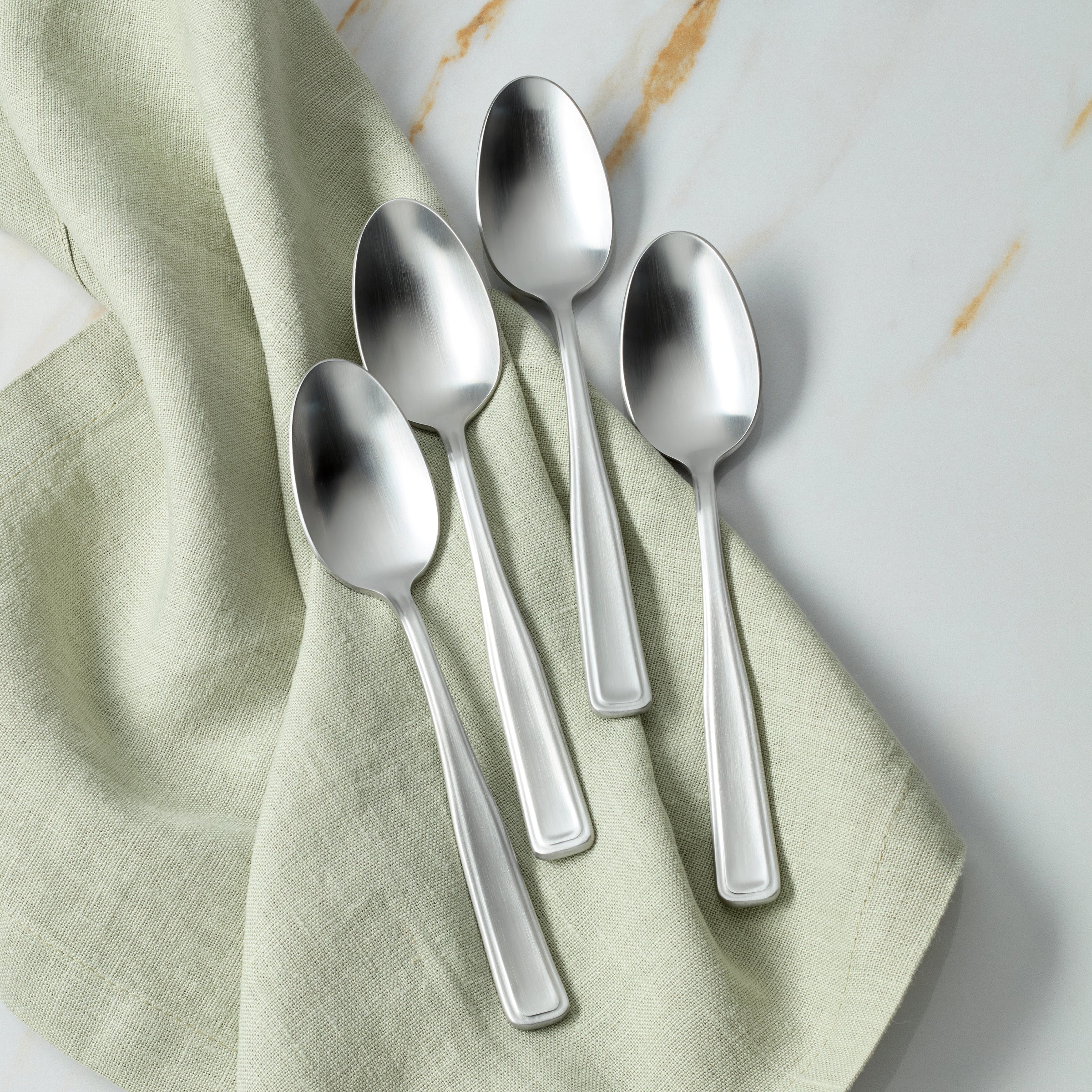 Reid Satin Dinner Spoon - Set of 4