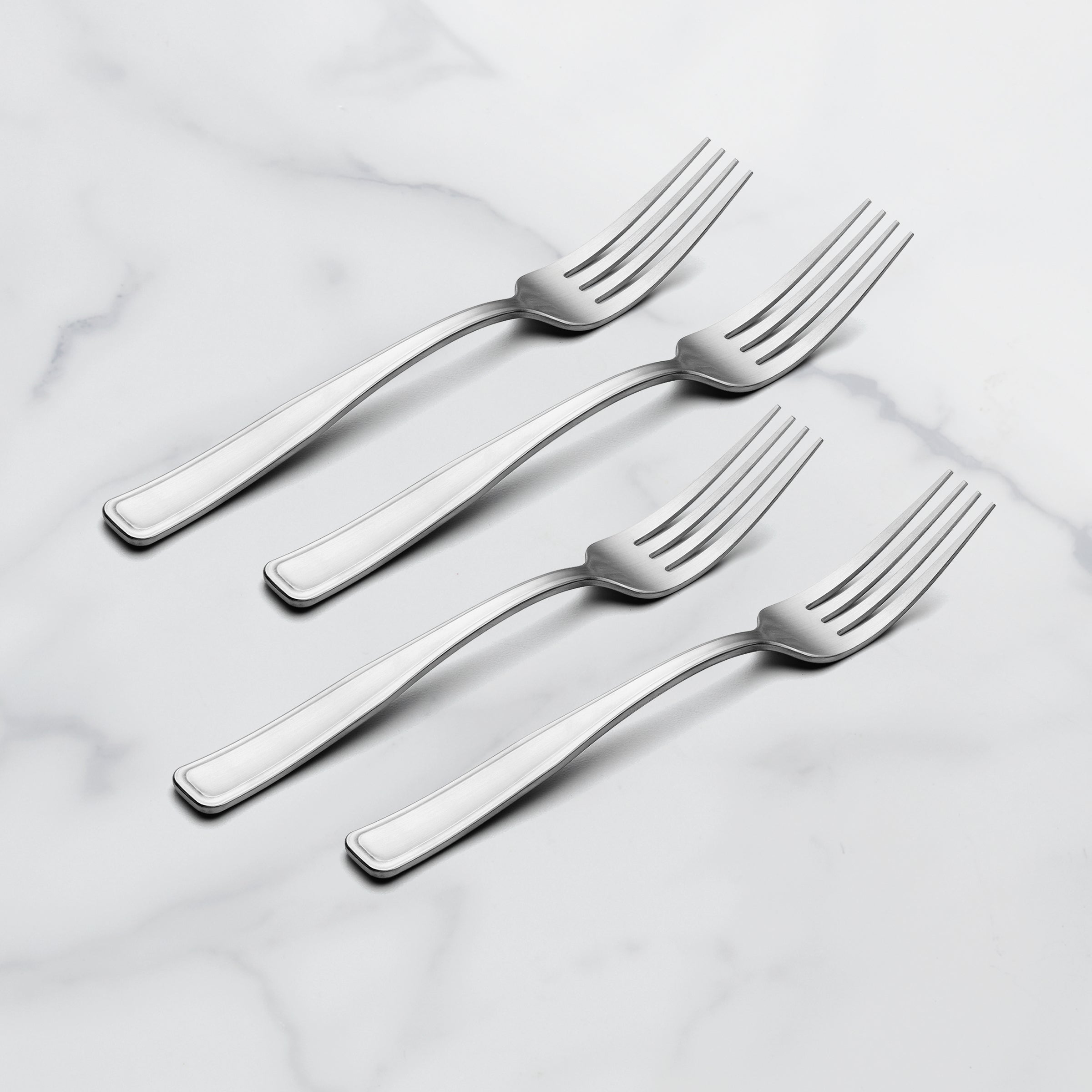 Reid Satin Dinner Fork - Set of 4