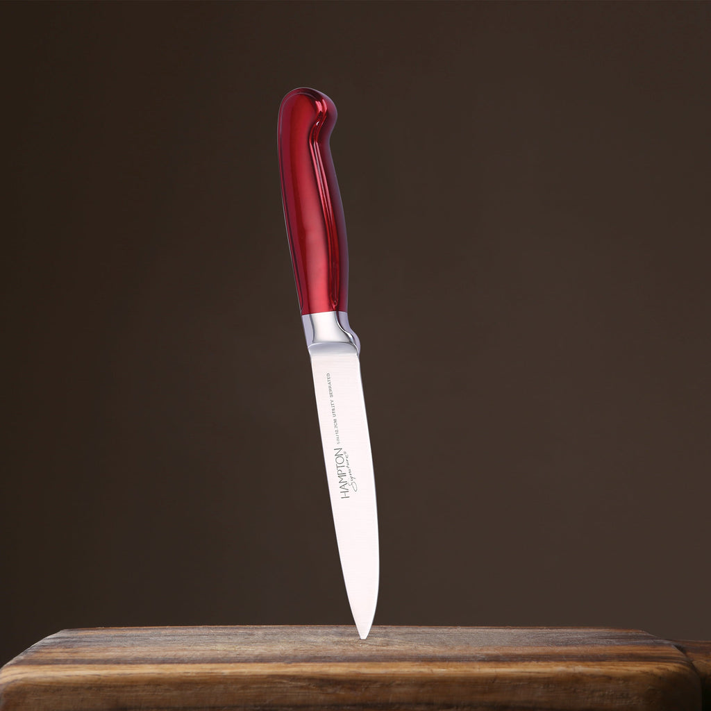 "Rorik 5"" Utility Knife with Clear Blade Gu"