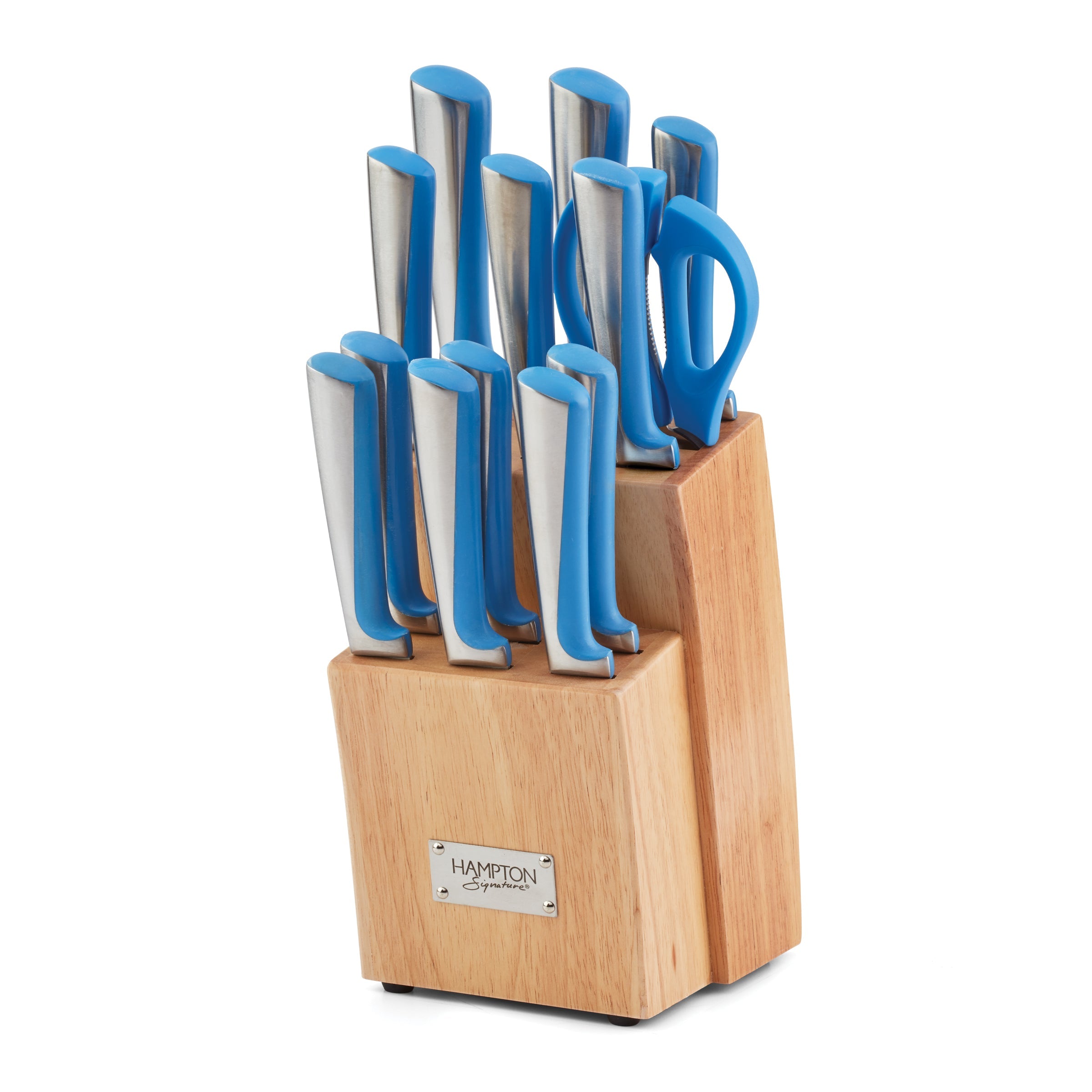 Orion Blue 14 Piece  Cutlery Block Set