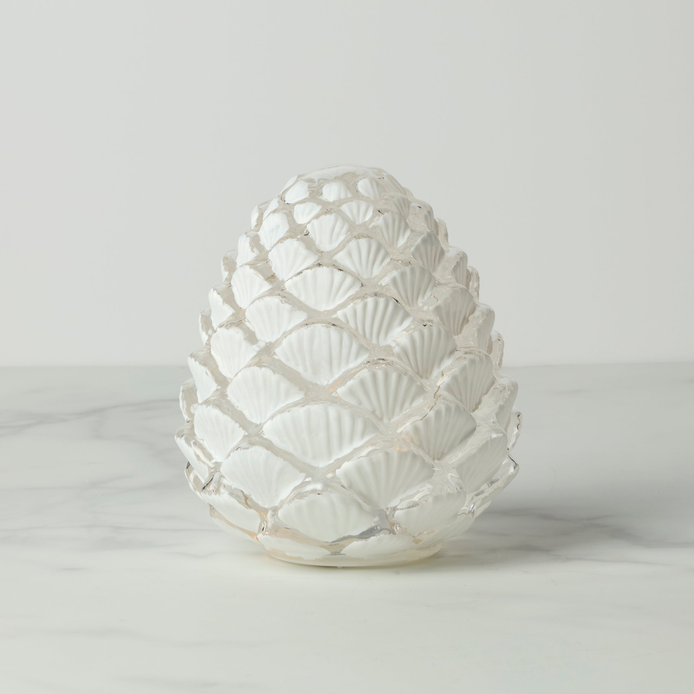 White Pinecone Led Light