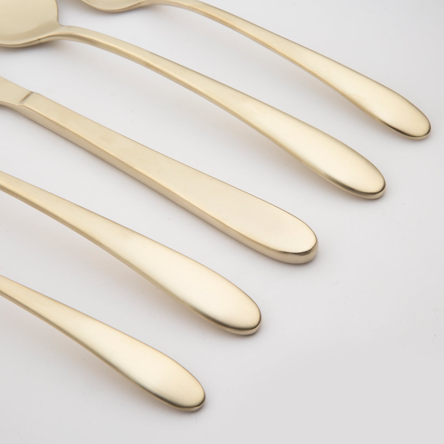 Poet Champagne Satin 20 Piece Flatware Set